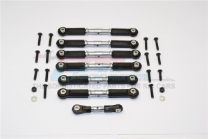 GPM XO160 ALUMINIUM COMPLETED TIE ROD TRAXXAS XO-01 SUPER CAR - XO160-GS-BEBK