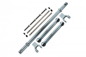 GPM RBX312RS STAINLESS STEEL REAR SWAY BAR & ALUMINUM SWAY BAR ARM & STAINLESS STEEL LINKAGE AXIAL 1/10 4WD RBX10 RYFT BRUSHLESS ROCK BOUNCER AXI03005 - GUN SILVER - RBX312RS-GS