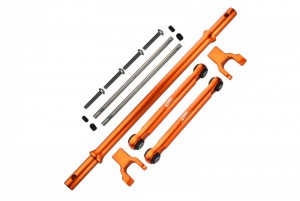 GPM RBX312RS STAINLESS STEEL REAR SWAY BAR & ALUMINUM SWAY BAR ARM & STAINLESS STEEL LINKAGE AXIAL 1/10 4WD RBX10 RYFT BRUSHLESS ROCK BOUNCER AXI03005 - ORANGE - RBX312RS-OR