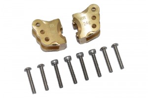 GPM RBX009X-OC BRASS REAR AXLE MOUNT SET FOR SUSPENSION LINKS AXIAL 1/10 4WD RBX10 RYFT BRUSHLESS ROCK BOUNCER AXI03005 - RBX009X-OC