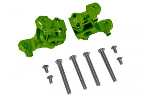 GPM RBX019 ALUMINUM FRONT C-HUBS AXIAL 1/10 4WD RBX10 RYFT BRUSHLESS ROCK BOUNCER AXI03005 - GREEN - RBX019-G