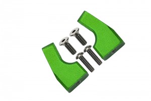 GPM LM024 ALUMINUM SERVO MOUNT TEAM LOSI RC 1/18 2WD MINI-T 2.0 STADIUM TRUCK LOS01015 - GREEN - LM024-G