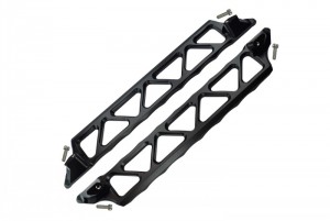 GPM TXM014 ALUMINIUM SIDE TRAIL FOR 6S TRAXXAS XMAXX 6S 8S MONSTER - TXM014-BK