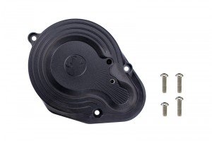GPM RBX038GC ALUMINUM MAIN GEAR COVER AXIAL 1/10 4WD RBX10 RYFT BRUSHLESS ROCK BOUNCER AXI03005 - RBX038GC-BK