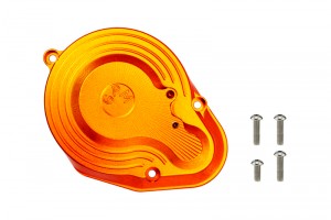 GPM RBX038GC ALUMINUM MAIN GEAR COVER AXIAL 1/10 4WD RBX10 RYFT BRUSHLESS ROCK BOUNCER AXI03005 - ORANGE - RBX038GC-OR