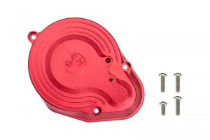 GPM RBX038GC ALUMINUM MAIN GEAR COVER AXIAL 1/10 4WD RBX10 RYFT BRUSHLESS ROCK BOUNCER AXI03005 - RED - RBX038GC-R