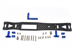 GPM GTA8014 CARBON FIBER ALUMINUM SUB UPPER CHASSIS 1/10 TAMIYA TA-08 PRO CAR - GTA8014-B