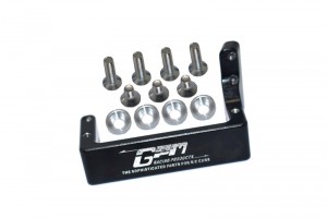 GPM TA8024 ALUMINUM SERVO MOUNT TAMIYA RC 1/10 4WD TA08 PRO CAR 58693 - TA8024-BK