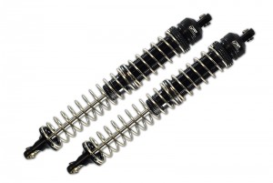 GPM RBX145R ALUMINUM REAR SPRING DAMPERS 145mm AXIAL RACING 1/10 4WD RBX10 RYFT BRUSHLESS ROCK BOUNCER AXI03005 - BLACK - RBX145R-BK