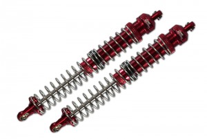 GPM RBX145R ALUMINUM REAR SPRING DAMPERS 145mm AXIAL RACING 1/10 4WD RBX10 RYFT BRUSHLESS ROCK BOUNCER AXI03005 - RED - RBX145R-R