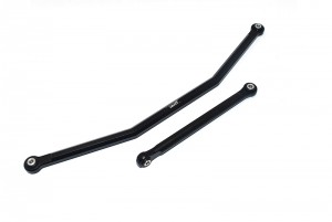 GPM RBX161 ALUMINUM FRONT STEERING TIE RODS AXIAL 1/10 4WD RBX10 RYFT BRUSHLESS ROCK BOUNCER AXI03005 - RBX161-BK