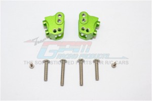 ALUMINIUM FRONT/REAR LINK MOUNTS - AXIAL SCX10 II - Green - SCX2008-G