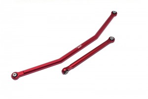 GPM RBX161 ALUMINUM FRONT STEERING TIE RODS AXIAL 1/10 4WD RBX10 RYFT BRUSHLESS ROCK BOUNCER AXI03005 - RED - RBX161-R