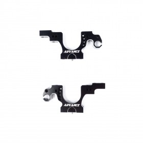 3RACING SAK-A572 Aluminium Bulkhead For 1/10 RC ADVANCE 21M Car - SAK-A572