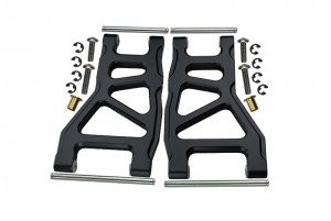 GPM DT3056 ALUMINIUM REAR LOWER SUSPENSION ARM TAMIYA RC 1/10 DT-03 BUGGY - DT3056-BK