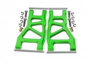 GPM DT3056 ALUMINIUM REAR LOWER SUSPENSION ARM TAMIYA RC 1/10 DT-03 BUGGY - GREEN - DT3056-G