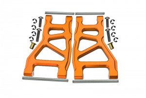 GPM DT3056 ALUMINIUM REAR LOWER SUSPENSION ARM TAMIYA RC 1/10 DT-03 BUGGY - DT3056-OR