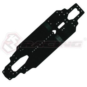 3RACING SAK-M4P01 Graphite Main Chassis 1/10 SAKURA M PRO CAR - SAK-M4P01