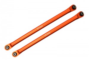 GPM RBX049R ALUMINUM REAR CHASSIS LINKS PARTS 1/10 AXIAL RACING RBX10 RYFT BRUSHLESS ROCK BOUNCER AXI03005 - ORANGE - RBX049R-OR