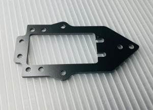 3RACING SAK-D542 Fiber Servo Plate  For 1/10 SAKURA D5 MR Drift Car - SAK-D542