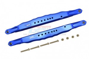 GPM SB2014L ALUMINUM REAR LOWER TRAILING ARMS LOSI 1/6 4WD SUPER BAJA REY 2.0 BRUSHLESS DESERT TRUCK LOS05021 - BLUE - SB2014L-B