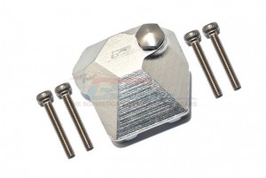 GPM SCX3012A ALUMINUM FRONT / REAR GEARBOX COVER AXIAL RACING SCX-III CRAWLER - SCX3012A-S