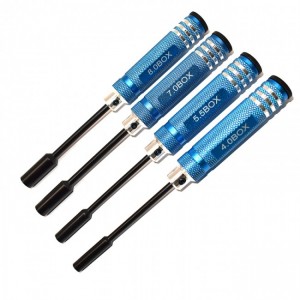 ROADTECH NSD055-OC Blue Box 4pcs set Box 4.0/5.5/7.0/8.0mm Tips - NSD055-OC