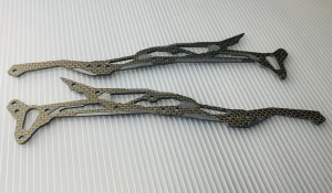 3RACING SAK-D553 Graphite Upper Deck  For 1/10 RC SAKURA D5 MR DRIFT CAR - SAK-D553/GO