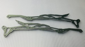 3RACING SAK-D553 Graphite Upper Deck  For 1/10 RC SAKURA D5 MR DRIFT CAR - SAK-D553/GR