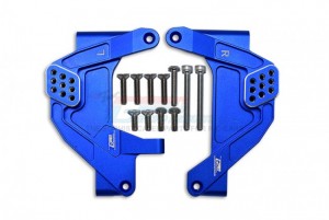 GPM SCX6028 ALUMINUM FRONT SHOCK MOUNT AXI251001 AXIAL RACING 1/6 4WD SCX6 JEEP JLU WRANGLER AXI05000 - SCX6028-B