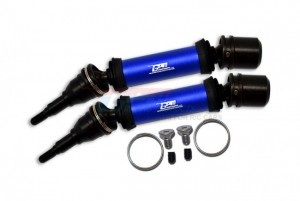 GPM MAVE098FRS CARBON STEEL FRONT / REAR CVD DRIVE SHAFT ARRMA 1/8 4WD VENDETTA 4X4 3S BLX BRUSHLESS ALL-ROAD SPEED BASH RACER ARA4319V3 - BLUE - MAVE098FRS-B