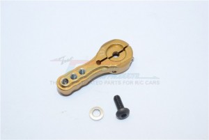 GPM SH025T3 ALUMINIUM SERVO HORN FOR 25T SPLINE OUTPUT SHAFT 3 HOLES DESIGN FOR AIRTRONICS / KO / JR - SH025T3-TIT