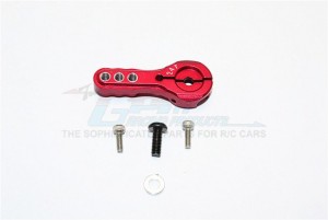 GPM SH024T3 ALUMINIUM SERVO HORN FOR 24T SPLINE  OUTPUT SHAFT 3 HOLES DESIGN FOR  AIRTRONICS / KO / JR - SH024T3-R