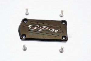 GPM SCX2017 ALUMINIUM RECEIVER COVER 1/10 RC AXIAL SCX10 II CRAWLER - SCX2017-BK