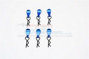 GPM BCM002M BODY CLIPS ALUMINIUM MOUNT For 1/10 1/16 1/18 RC Car - BCM002M-B