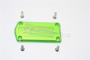 GPM SCX2017 ALUMINIUM RECEIVER COVER 1/10 RC AXIAL SCX10 II CRAWLER - Green - SCX2017-G
