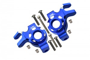 GPM SCX6021 ALUMINUM FRONT KNUCKLE ARMS AXI252004 AXIAL RACING 1/6 RC 4WD SCX-6 CRAWLER - SCX6021-B