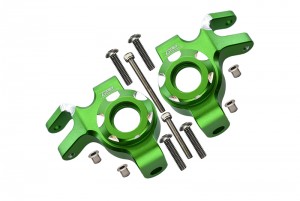 GPM SCX6021 ALUMINUM FRONT KNUCKLE ARMS AXI252004 AXIAL RACING 1/6 RC 4WD SCX-6 CRAWLER - GREEN - SCX6021-G