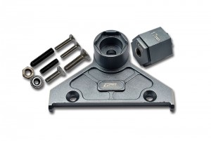 GPM SCX6005A ALUMINIUM ALLOY REAR SPARE WHEEL POSITINING BRACKET AXIAL RACING 1/6 RC 4WD SCX-6 CRAWLER - SCX6005A-GS