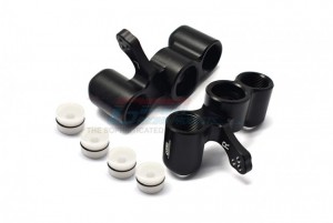 GPM SKE021 ALUMINUM FRONT KNUCKLE ARM TEAM CORALLY 1/10 SKETER XL4S MONSTER - BLACK - SKE021-BK