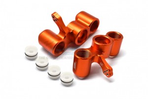 GPM SKE021 ALUMINUM FRONT KNUCKLE ARM TEAM CORALLY 1/10 SKETER XL4S MONSTER - ORANGE - SKE021-OR