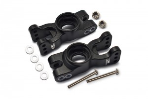 GPM SKE022 ALUMINUM REAR KNUCKLE ARM TEAM CORALLY 1/10 SKETER XL4S MONSTER - BLACK - SKE022-BK