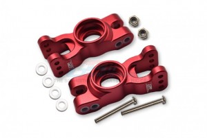 GPM SKE022 ALUMINUM REAR KNUCKLE ARM TEAM CORALLY 1/10 SKETER XL4S MONSTER - RED - SKE022-R