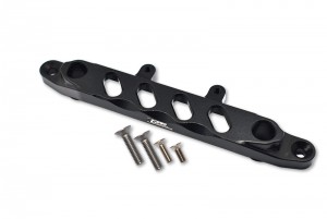 GPM SCX6015F ALUMINUM FRONT CHASSIS BRACE AXIAL RACING 1/6 SCX-6 CRAWLER - BLACK - SCX6015F-BK