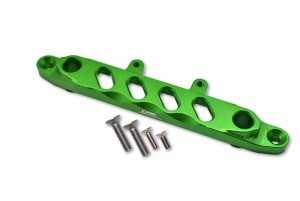 GPM SCX6015F ALUMINUM FRONT CHASSIS BRACE AXIAL RACING 1/6 SCX-6 CRAWLER - GREEN - SCX6015F-G