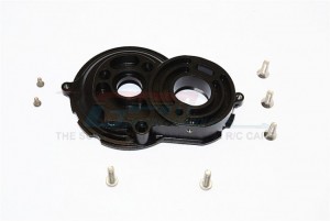 GPM SCX2018 ALUMINIUM MOTOR MOUNT 1/10 RC AXIAL SCX10 II CRAWLER - Black - SCX2018-BK