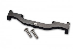 GPM SCX6016 ALUMINUM FRONT LOWER CHASSIS LINK PARTS AXI252013 AXIAL RACING 1/6 SCX-6 CRAWLER - BLACK - SCX6016-BK