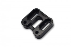 GPM SCX6024 ALUMINUM FRONT KNUCKLE SERVO MOUNT AXIAL RACING 1/6 RC SCX-6 CRAWLER - SCX6024-BK