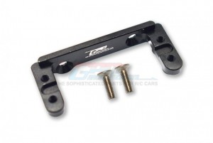 GPM SCX6024B ALUMINUM 2-SPEED TRANSMISSION SERVO MOUNT AXI252013 AXIAL RACING 1/6 RC SCX-6 CRAWLER - BLACK - SCX6024B-BK