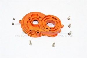 GPM SCX2018 ALUMINIUM MOTOR MOUNT 1/10 RC AXIAL SCX10 II CRAWLER - Orange - SCX2018-OR